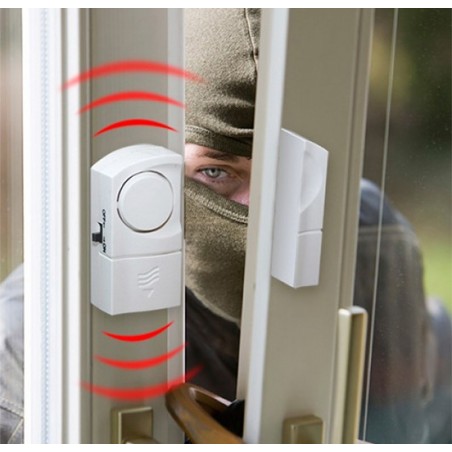 Allarme porte e finestre  funzione antifurto protezione casa negozio senza fili  Allarme porte e finestre  funzione antifurto protezione casa negozio senza fili