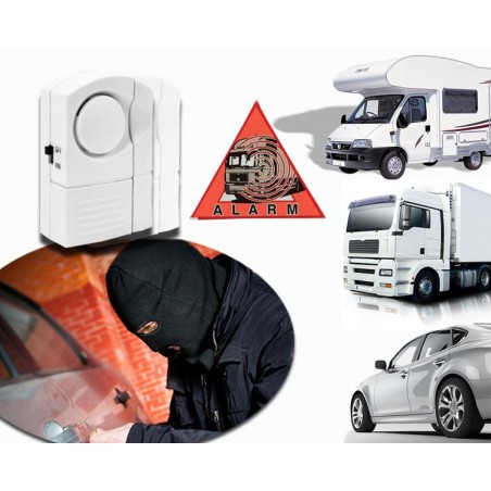 Allarme portiera auto camper camion universale funzione antifurto senza fili 100 db Allarme portiera auto camper camion universale funzione antifurto senza fili 100 db