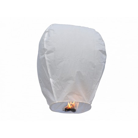 Lanterne volanti total white edition wedding love lanterns diametro 33 cm