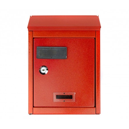 Cassetta Postale in lamiera 064999 con targhetta e sportellino superiore