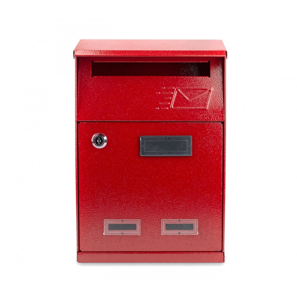 Cassetta Postale in lamiera Superior con targhetta e sportello superiore 064425