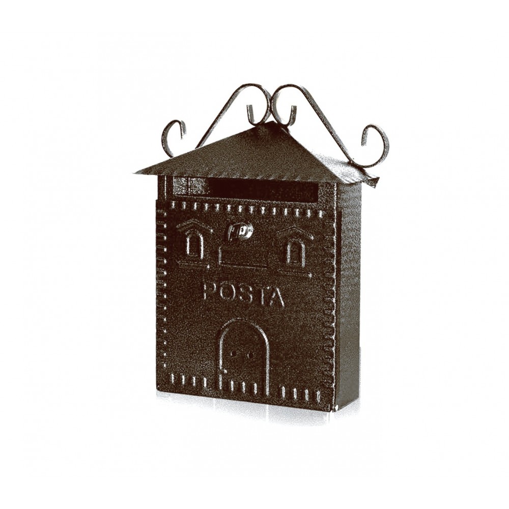 Cassetta Postale in metallo Regius con targhetta e serratura ART703