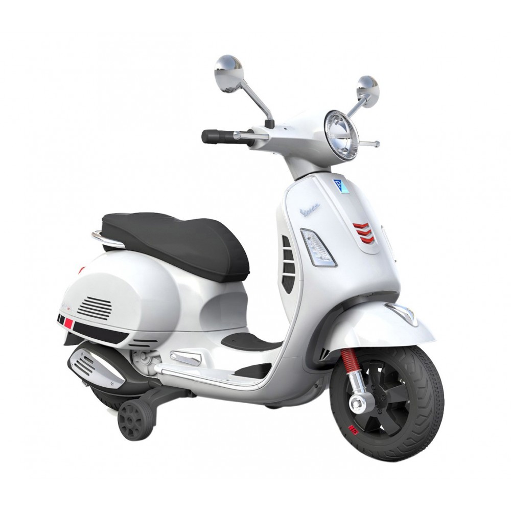 Moto elettrica PIAGGIO per bambini VESPA GS B70592 con rotelle 12V luci led