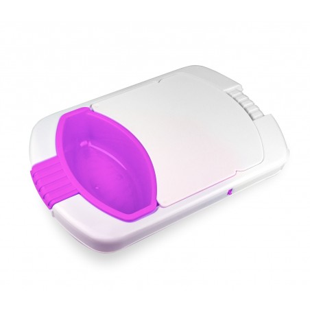 Tagliere con cestello 7 x 29,5 x 42 cm per colare e tagliare ortaggi e verdure da lavello