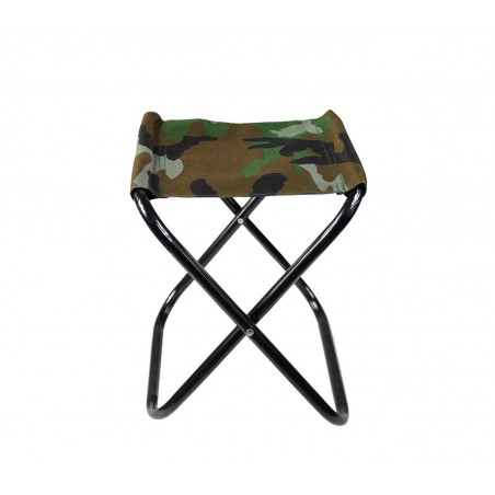 Sgabello piegevole EVERTOP 288351 camouflage per campeggio montagna mare 
