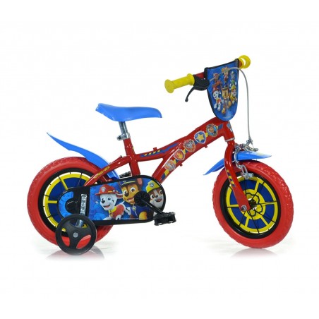 Bicicletta bambino 612L-PW misura 12''  PAW PATROL  bici bambino età 3-5 anni