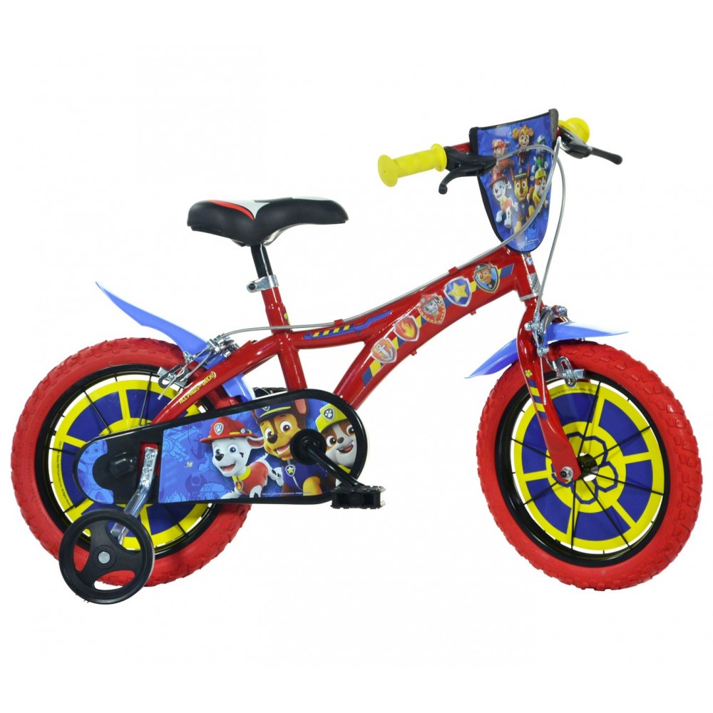 Bicicletta bambino 614-PW misura 14''  PAW PATROL  bici bambino età 3-6 anni