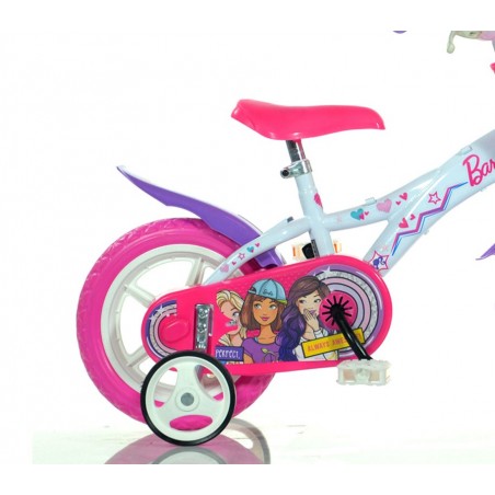 Bicicletta bambina 612 GL-BA  misura 12'' BARBIE  bici età 3- 5 anni Bicicletta bambina 612 GL-BA  misura 12'' BARBIE  bici età 3- 5 anni