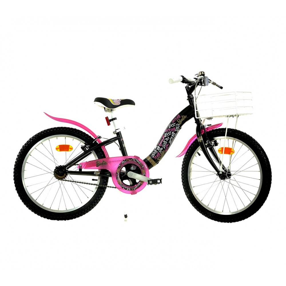 Bicicletta da passeggio 204 R-BA  misura 20'' BARBIE  bici bambina età 6- 9 anni