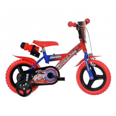 Bicicletta bambino 123 GLN-SA  misura 12'' SPIDERMAN ULTIMATE età 3-5 anni