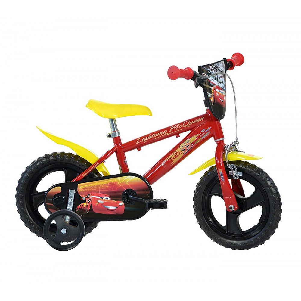 Bicicletta bambino 412 UL-CS3 misura 12'' CARS 3 bici età 3-5 anni