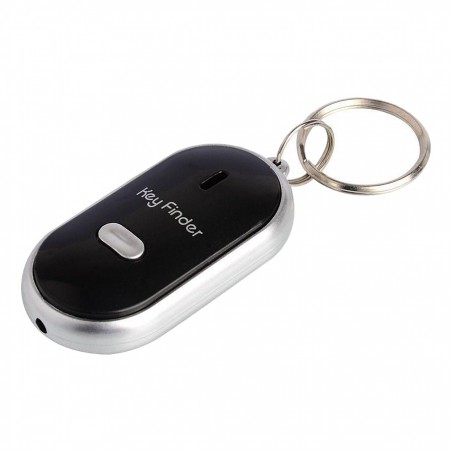 Portachiavi whistle key finder trova chiavi con fischio e luce localizza chiavi ad ultrasuoni