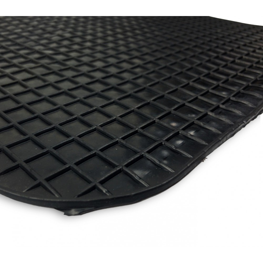 Set 4 tappetini auto in gomma antiscivolo universali tappeti  anti slip