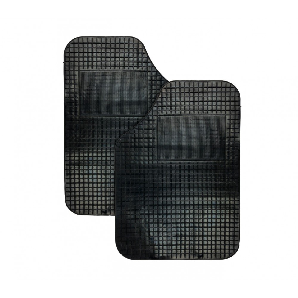 Set 4 tappetini auto in gomma antiscivolo universali tappeti  anti slip