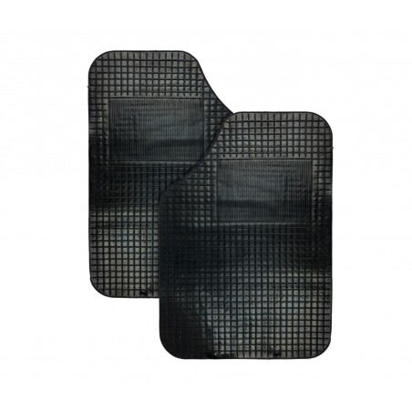 Set 4 tappetini auto in gomma antiscivolo universali tappeti  anti slip