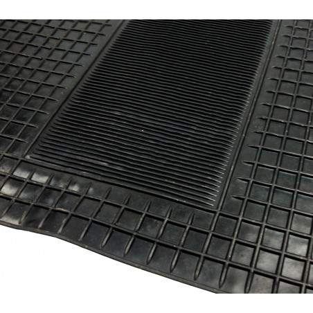 Set 4 tappetini auto in gomma antiscivolo universali tappeti  anti slip