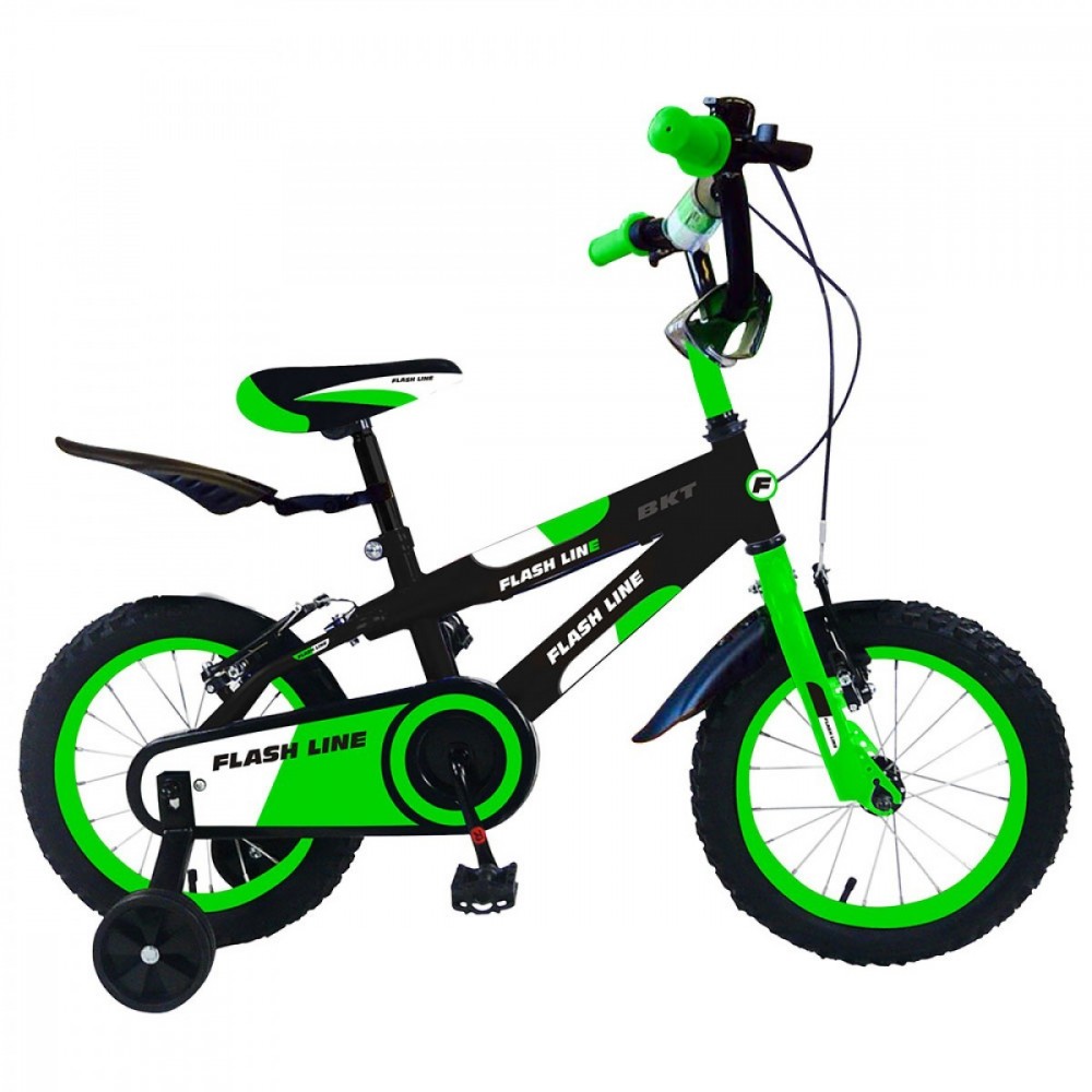 Bicicletta Flash Line taglia 12 bici per bambini con parafango posteriore