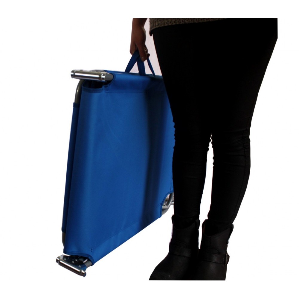 Lettino prendisole JoyShore 422497 con poggia piedi e regolabile in 3 posizioni