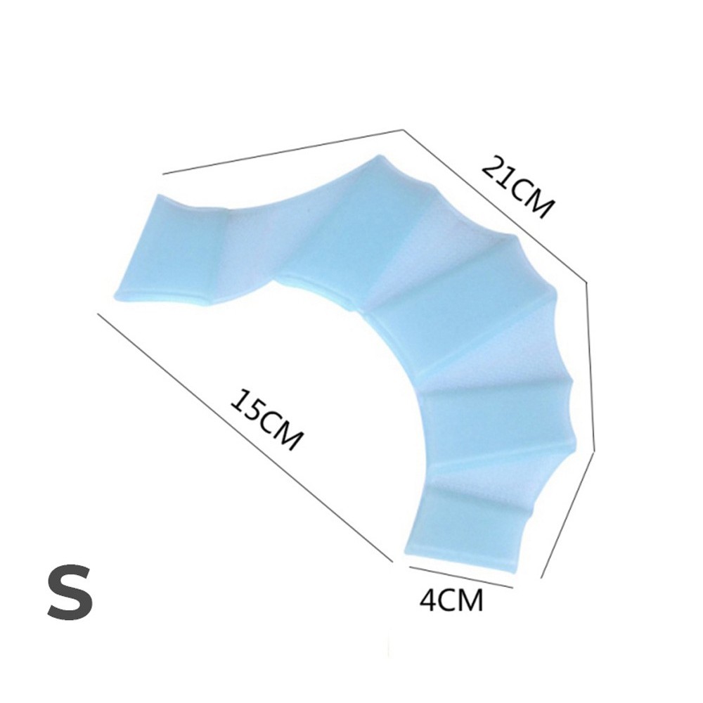 Kit da 5 paia di guanti di Silicone Swim a pinne per nuotatori in silicone