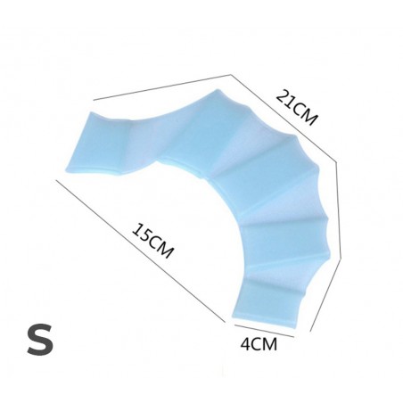 Kit da 5 paia di guanti di Silicone Swim a pinne per nuotatori in silicone