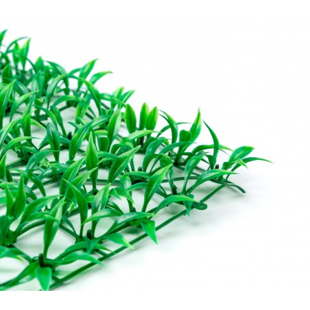 Set di Mattonelle in erba sintetica realistica 036392 per giardino 25x25 cm