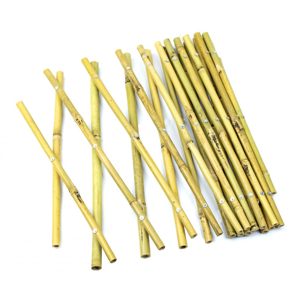 Steccato in bamboo 377505 giardino recinzione arredamento  30x240 cm