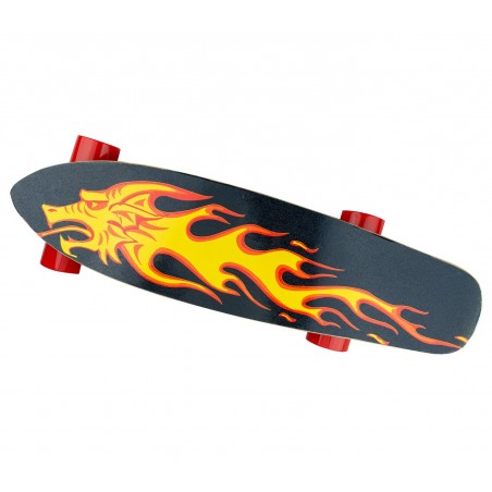 Skateboard 70 cm elettrico FUSE con telecomando wireless 15 km/h GOLD DRAGON