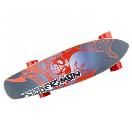 Skateboard 70 cm elettrico FUSE con telecomando wireless 15 km/h SPIDERMAN