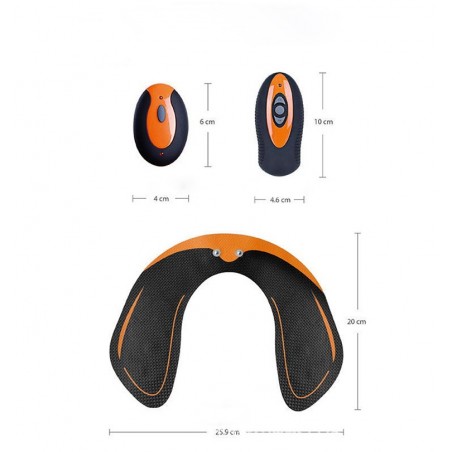 Elettrostimolatore per glutei Perfect Hips 857930 portatile senza fili