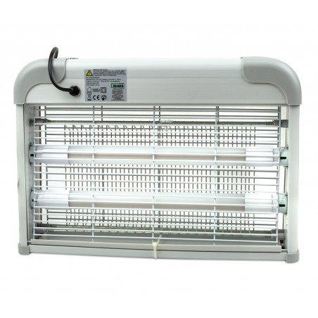 Lampada anti-insetti e anti zanzare con Neon LED UV da 2W 389249 con catena Lampada anti-insetti e anti zanzare con Neon LED UV da 2W 389249 con catena