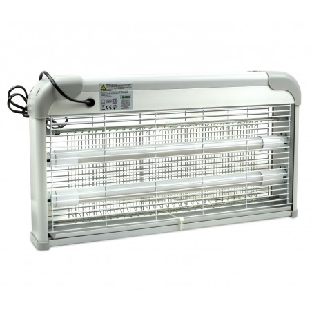 Lampada anti-insetti e anti zanzare con Neon LED UV da 3W 389256 48x8x27 cm