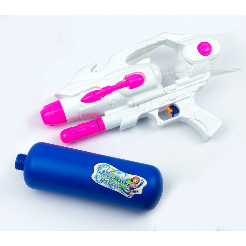 Pistola ad acqua Blaster con serbatoio 384329 pompa manuale in 3 colori