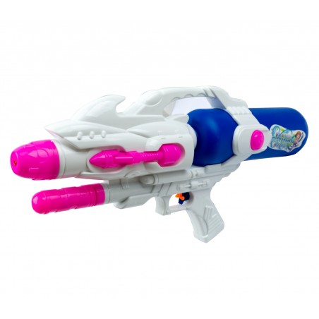 Pistola ad acqua Blaster con serbatoio 384329 pompa manuale in 3 colori