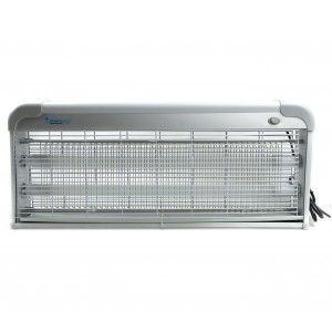 Lampada anti insetti zanzare DHOMTECK con 2 Neon LED UV da 4W 392201 64x8x27 cm 2