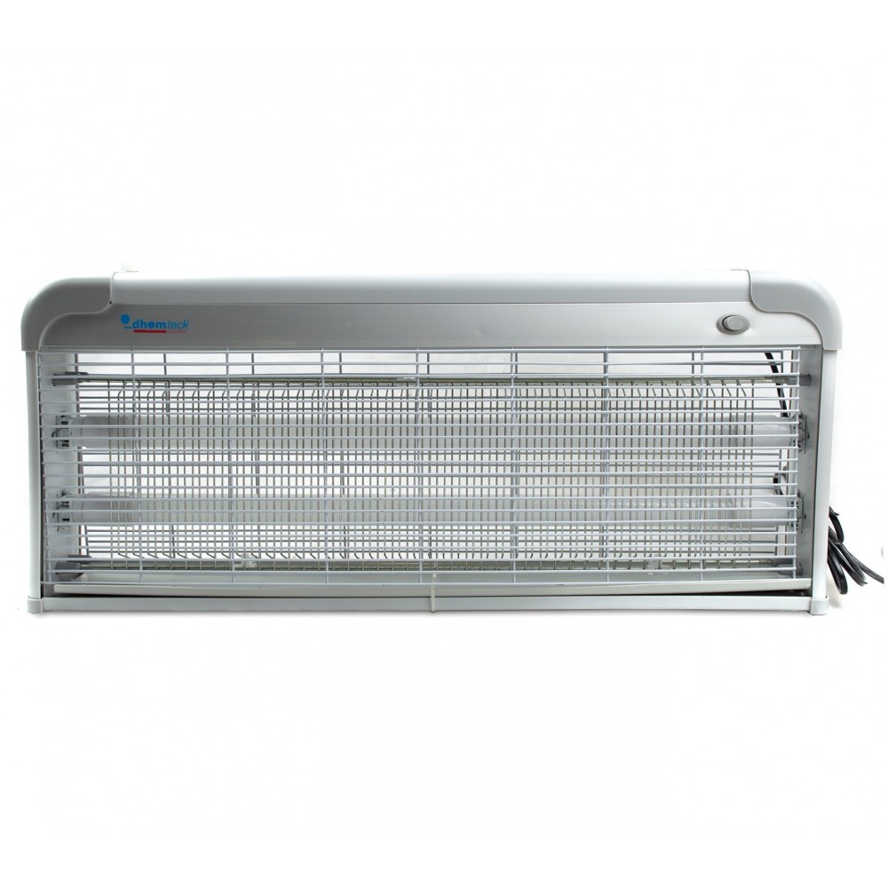 Lampada anti insetti zanzare DHOMTECK con 2 Neon LED UV da 4W 392201 64x8x27 cm