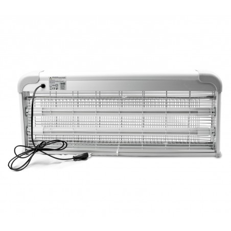 Lampada anti insetti zanzare DHOMTECK con 2 Neon LED UV da 4W 392201 64x8x27 cm Lampada anti insetti zanzare DHOMTECK con 2 Neon LED UV da 4W 392201 64x8x27 cm