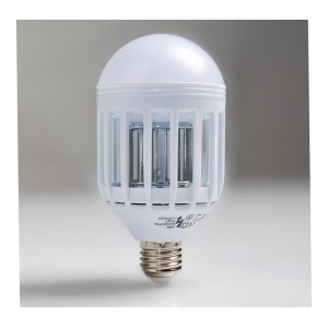 Lampadina anti insetti zanzare DHOMTECK 8W LED 2 in uno 449691 attacco E27 2