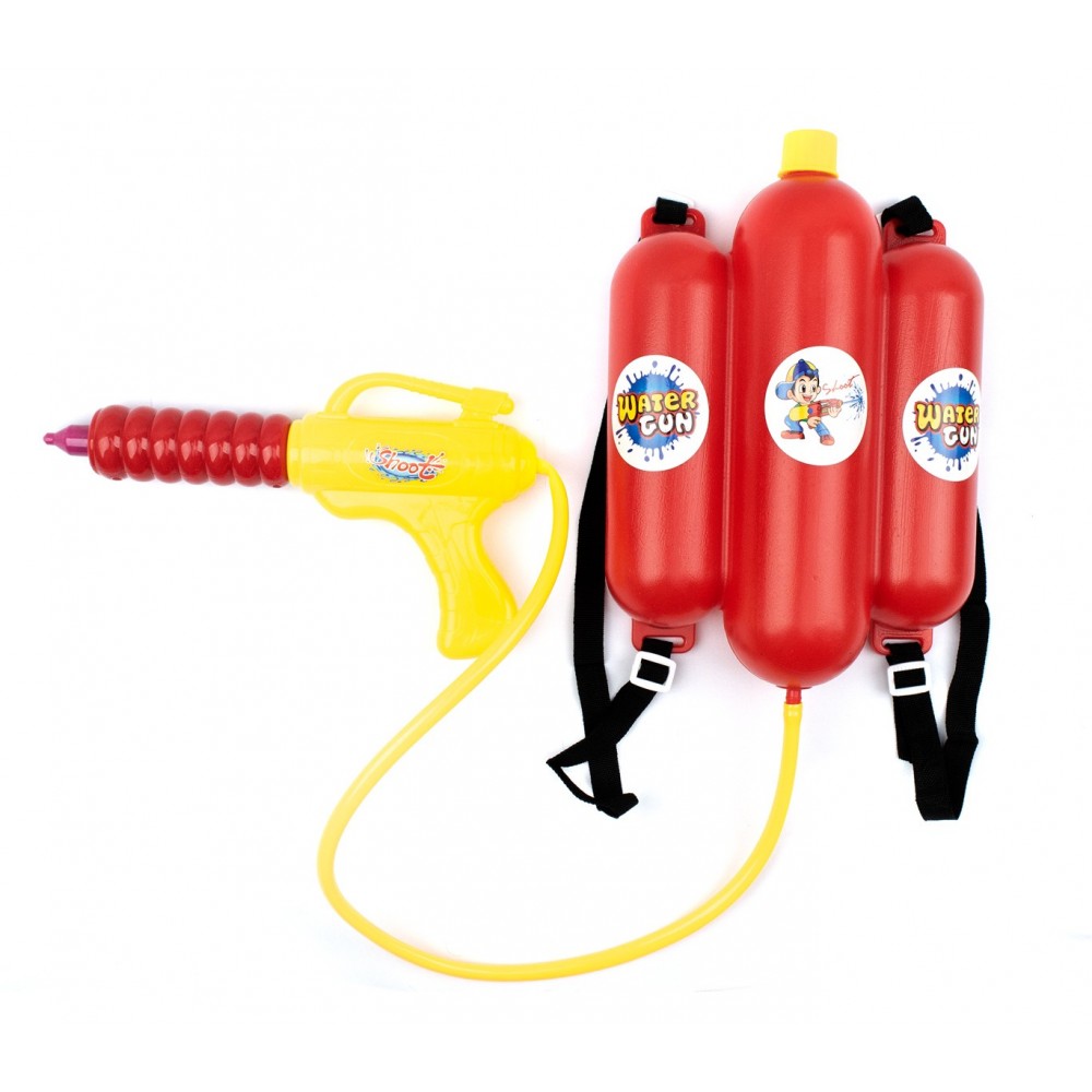 Pistola ad acqua FIREFIGHT 384213 con serbatoio grande azione a pistone