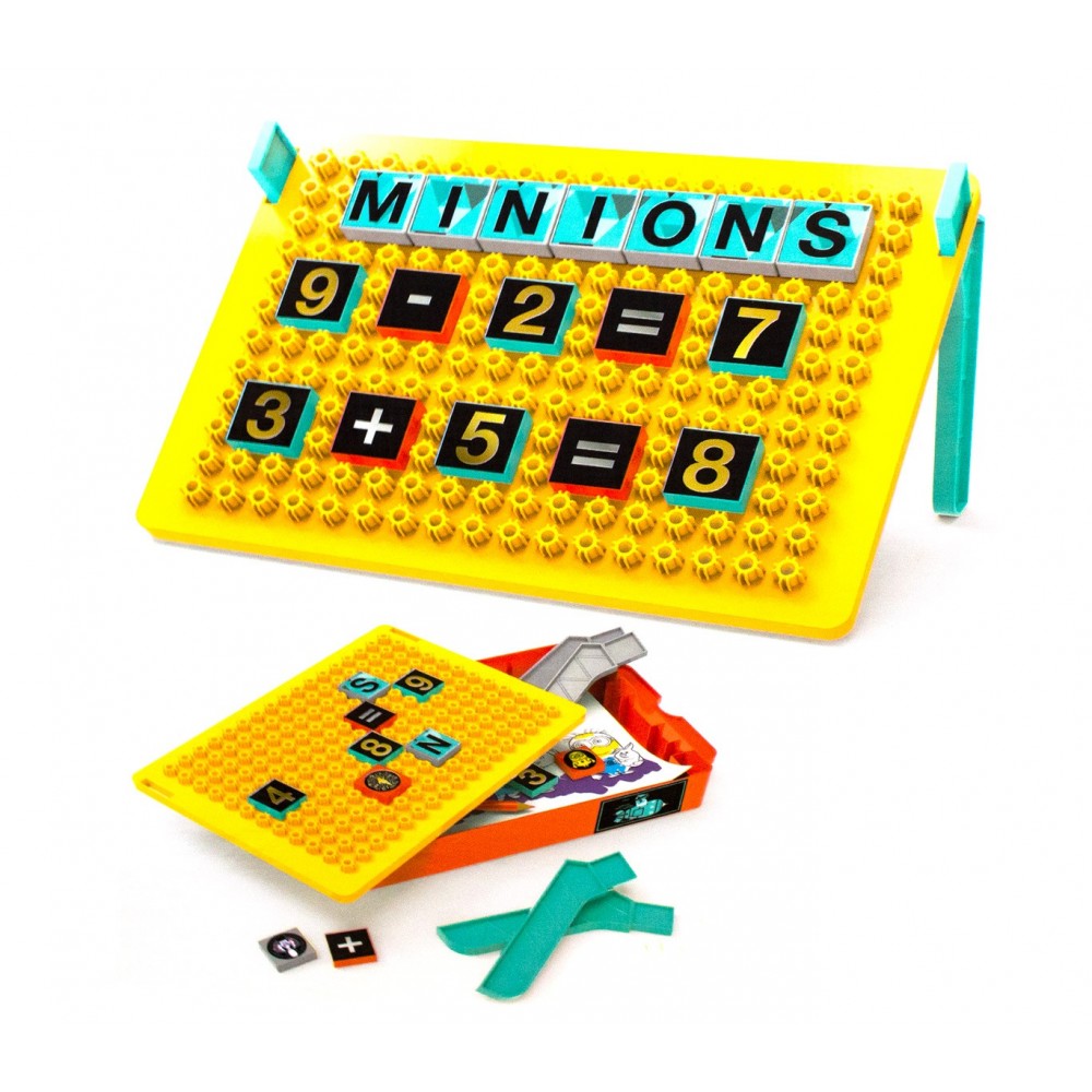 Banco creativo da disegno 098318 con puzzle e lavagna Cattivissimo me 3