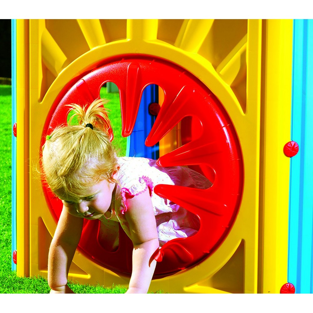 Cubo attività in plastica con tunnel starplay interno esterno 402238