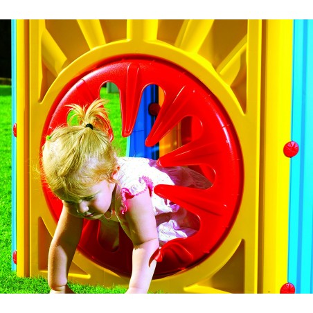 Cubo attività in plastica con tunnel starplay interno esterno 402238