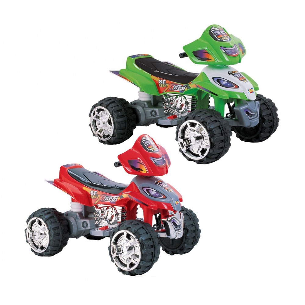 Quad 12V elettrico GVC-522 per bambini monoposto con motore 12V