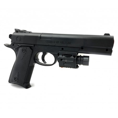 Pistola giocattolo 397233 con puntatore 6 mm con pallini inclusi 45 Magnum