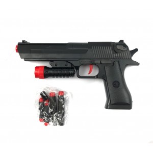 Pistola giocattolo lancia dardi 368060 con puntatore dardi inclusi