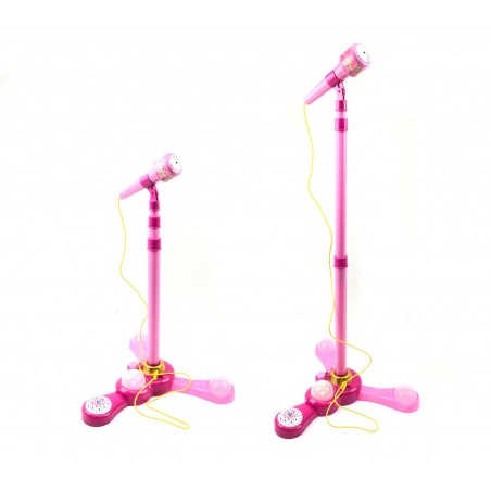 Microfono karaoke 288320 Microfono Rockstar con asta luminosa fino a 117cm Microfono karaoke 288320 Microfono Rockstar con asta luminosa fino a 117cm