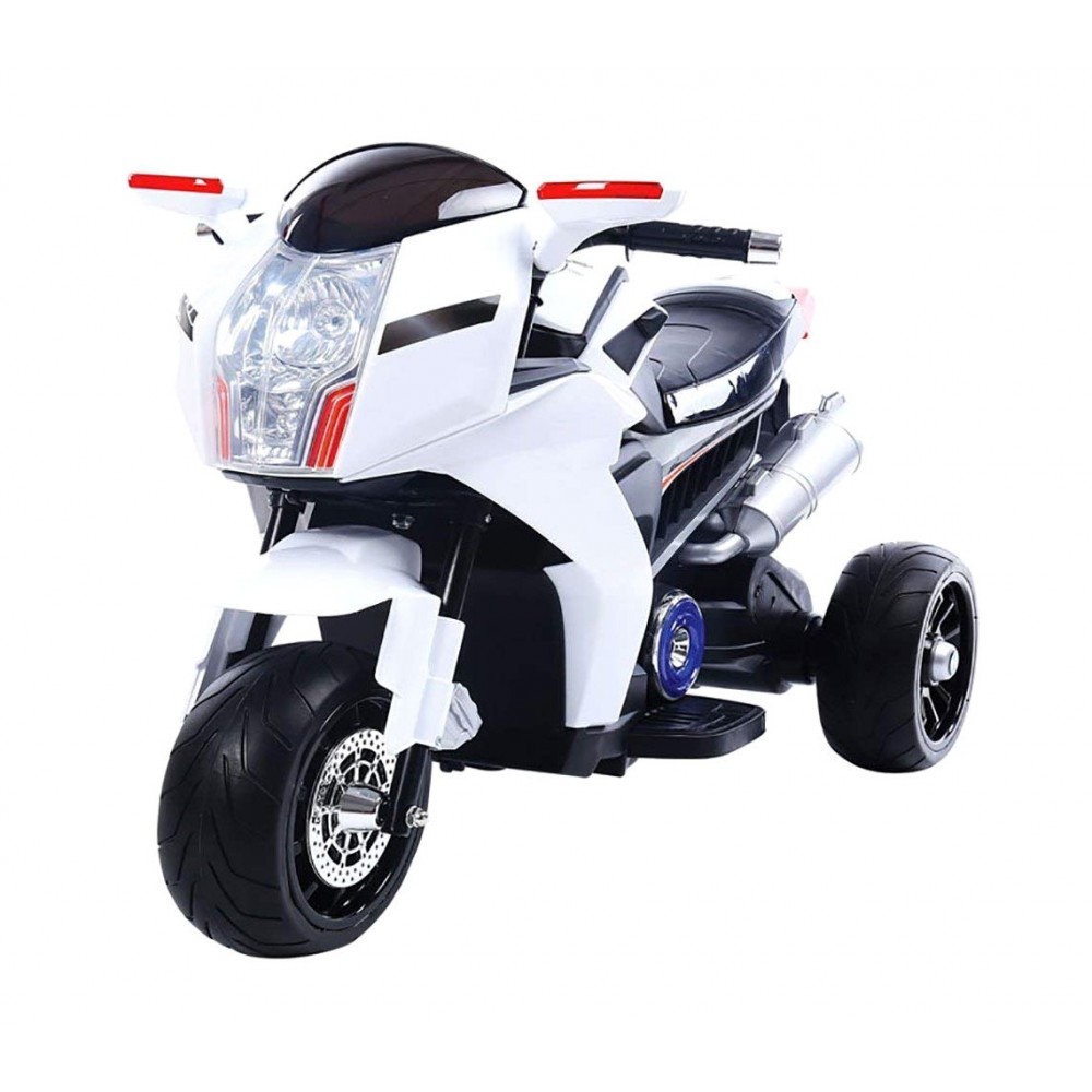 MOTO elettrica 6V per bambini GVC-534 elettrica con luci, musica, effetto fumo