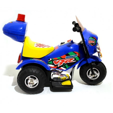 MOTO POLICE 6V per bambini GVC-523 con luci anteriori e suoni