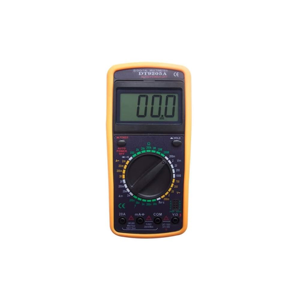 Tester digitale multimetro multimer professionale DT-9205A Tascabile LCD