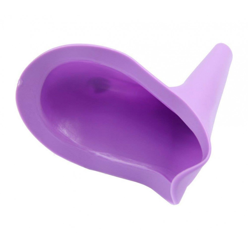 Cono in silicone urinatoio portatile per donne discreto riutilizzabile 176084