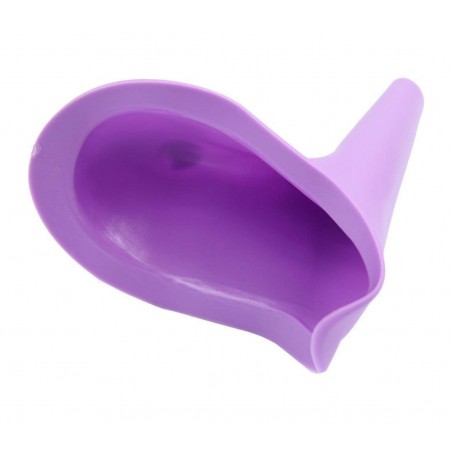Cono in silicone urinatoio portatile per donne discreto riutilizzabile 176084